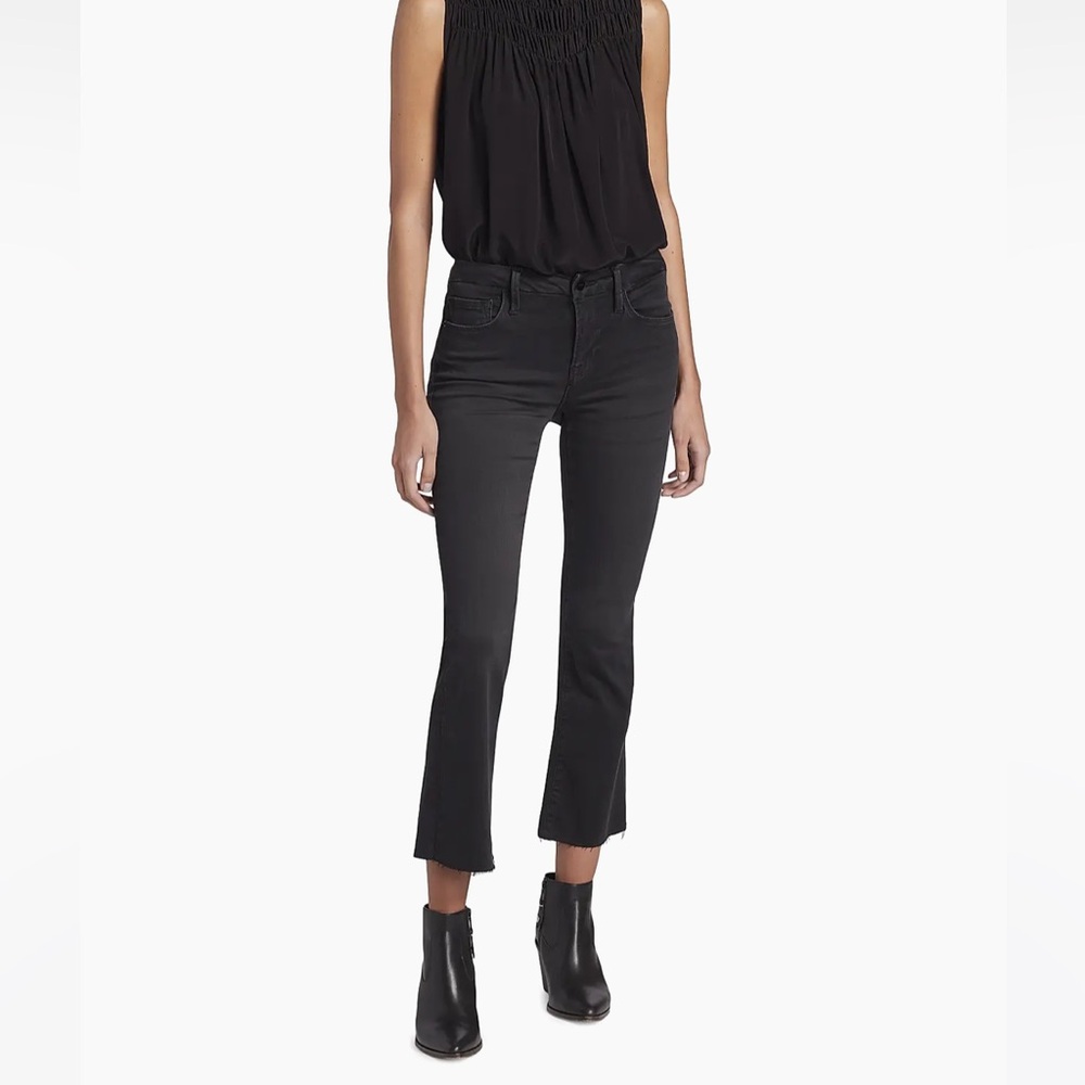 Frame Le Crop Mini Boot Jeans in Kerry | Size 25